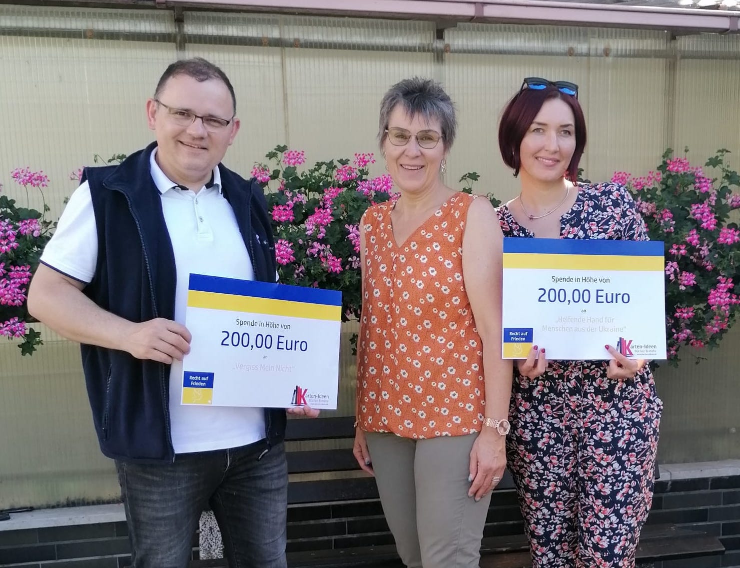 Spende Karten Ideen Vergiss Mein Nicht